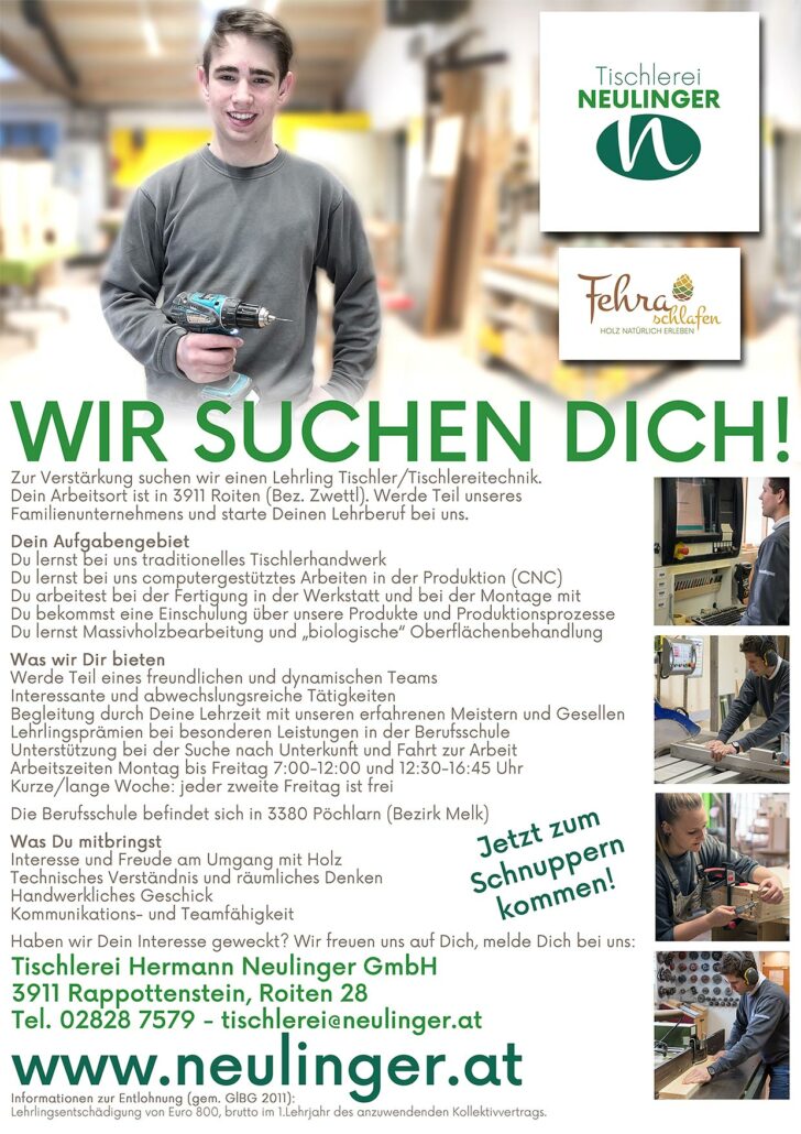 Tischlerei Neulinger Tischlerei Neulinger